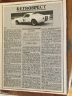 SHELBYART01 Article Retrospect 1965 Shelby GT 350 5R001 Competition Nov 1977 9 pg