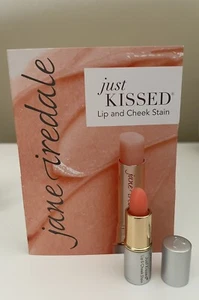 JANE IREDALE Just Kissed Lip & Cheek Stain Forever Pink 0.05oz 1.3g Mini Travel - Picture 1 of 1