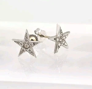 Pendientes de diamantes estrella 14KW - Imagen 1 de 14