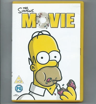 The Simpsons Movie DVD 2007 Film Rated PG Comedy Animation 83 Minutes Used - Image 1 of 4