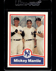 1989  CMC Mickey Mantle Card Kit   #10 Mickey Mantle/Yogi Berra/Roger Maris