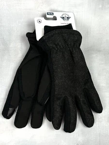 Dockers Men's XL Black Maximum Warmth Gloves NEW with Tags 0168 - Picture 1 of 3