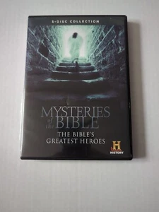 MYSTERIES OF THE BIBLE BIBLE'S GREATEST HEROES HISTORY 5 DISC DVD - Picture 1 of 4