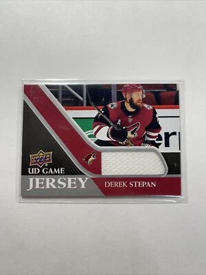 20-21 UD Series 1 Hockey UD Game Jersey GJ-DS Derek Stepan - Image 1 of 2
