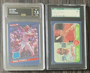 Paul O’Neill High Graded Rookie Card Collection 