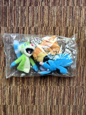 Vtg Disney Applause Bear In the Big Blue House Plush Finger Puppets Lot Tutter - Image 1 of 4