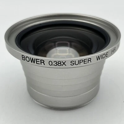 Bower .38x Super Wide HR Macro AF Professional Lens - 52mm  - W/Lens Cover - Image 1 of 4