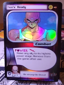 DBZ CCG DRAGON BALL Z TIENES LISTO #40 LÁMINAS TRONCOS SAGA PUNTUACIÓN 2001 MP - Imagen 1 de 2