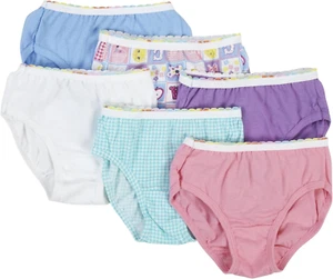 Girls Toddler 6-Pack Brief - Picture 1 of 12