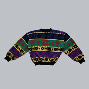 MEXX Vintage Men's Multicolor Knit Sweater Size L - Picture 1 of 6