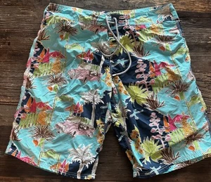 "Bañador Vilebrequin Board Shorts Forrado 3XL 7"" Azul Playa St. Tropez Edición Limitada" - Imagen 1 de 9