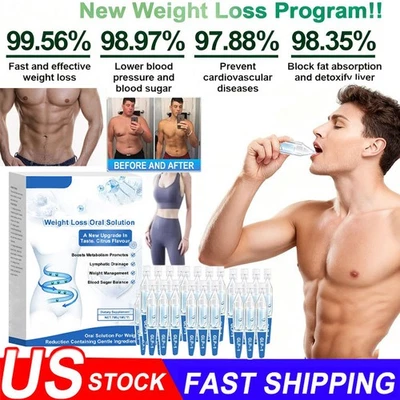 35x GL P - 1 Weight Loss Oral Drops for Intestinal Slimming Boosting Metabolism - Image 1 of 4