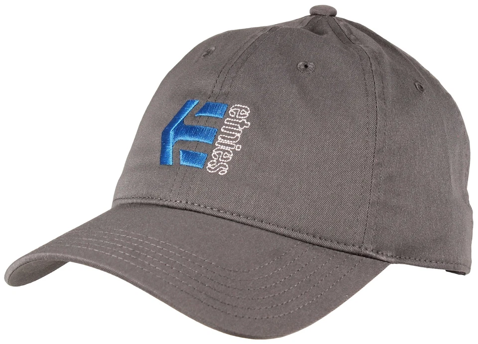 Chapéu Snapback Etnies Corp - Cinza Escuro / Azul - Novo - Imagem 1 de 2