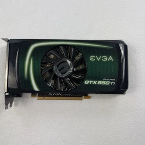 GeForce GTX 550 TIi EVGA Nvidia PC Video Card For Parts Gamer Desktop Graphics - Picture 1 of 14