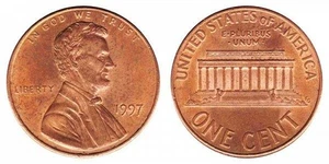 1997-P BU CENT ROLL - Picture 1 of 1