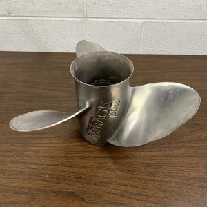 Hélice de acero inoxidable Mercury Mirage Plus OEM 48-13700-19P ⚠️ LEER DESCRIPCIÓN - Imagen 1 de 13