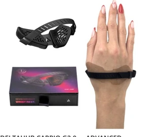 DELTAHUB Carpio G2.0 - - Fortschrittliche ergonomische Rechtshänder Gaming Handballenauflage fo... - Bild 1 von 1