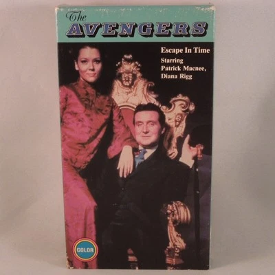 - THE AVENGERS ESCAPE IN TIME VHS Hollywood Select Video 1987 HSV 1605 - Image 1 of 2