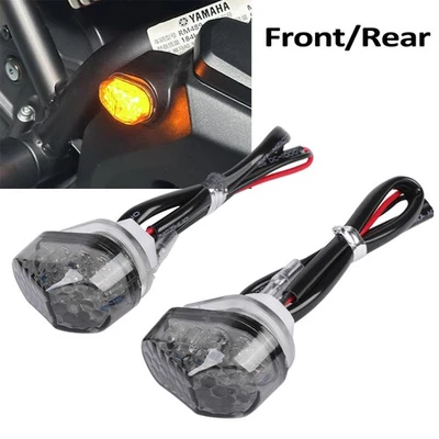 Flush Mount LED Turn Signal Light Indicator Lamp For Yamaha MT-07 2021-2025 ✅ - Image 1 of 4
