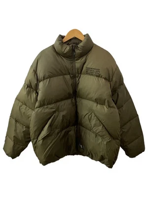 Chaqueta de plumón NEIGHBORHOOD, grande, poliéster, KHK, color liso, 222TSNH-JKM10 Foto 1 de 4