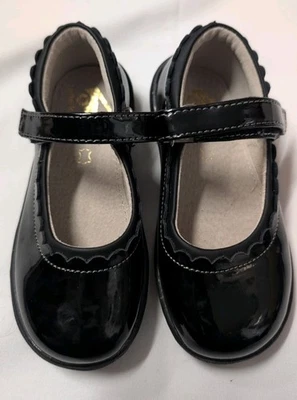 See Kai Run Jane II Mary Jane Flats Black Patent Leather, Girl's Size 10.5 NEW - Image 1 of 4