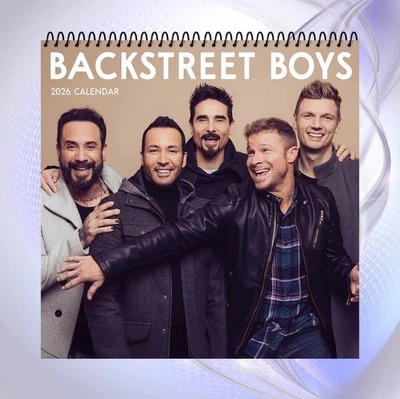 Backstreet Boys 2026 Wall Calendar, Classic Boy Band Music Poster Gift - Image 1 of 4