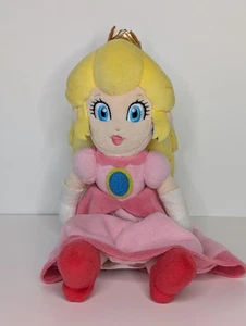 Nintendo Super Mario Princess Peach 10” Plush Soft Stuffed Doll 2017 - Picture 1 of 9