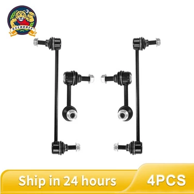 4 件前后 Sway 杆链接适用于道奇 Journey 2009 - 2018 68052655AA 4766962AA — 第 1/4 张图片