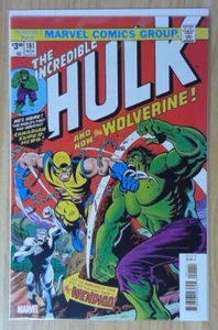 1x The Incredible Hulk: #181: Facsimile Edition Reprint: 1st Wolverine: 7.0 F+ - Picture 1 of 1