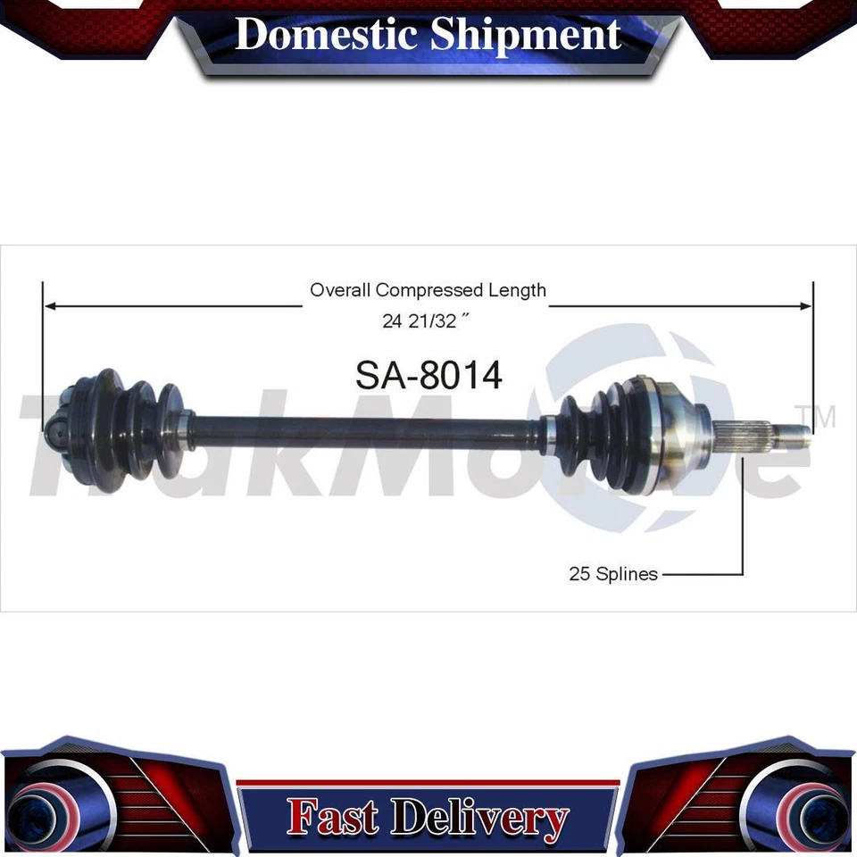 Junta de eje de transmisión delantero derecho CV para Saab 900 1985 1986 1987 1988 1989 Foto 1 de 1