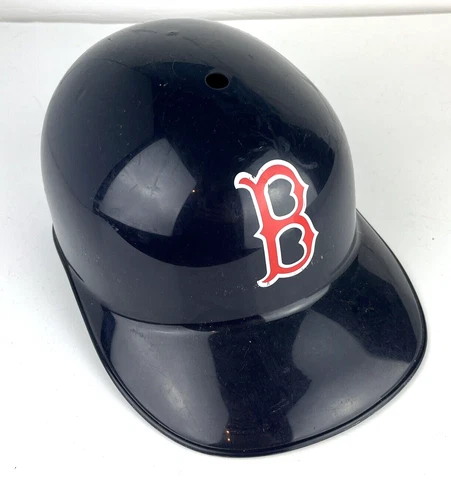 Boston Red Sox Blue Plastic Replica Souvenir Batting Helmet Rawlings MLBP Cover