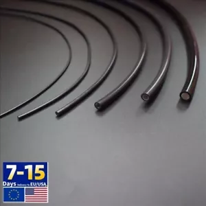 Cable de fibra óptica brillante de 1 ~ 10 mm de espesor con extremo sólido súper brillante cubierta negra - Imagen 1 de 9