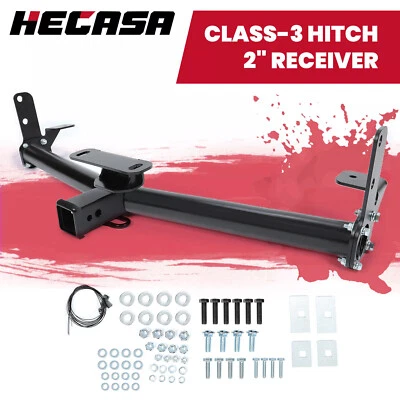 Trailer Tow Hitch Receiver 2" Class 3 Fits Equinox Terrain Vue Torrent 02-17 - Image 1 of 4