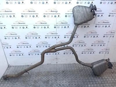 AUDI A6 2015 C7 4G 2.0 TDI CNH Twin Exit Exhaust System 4G0253611M - Image 1 of 4