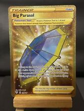 Pokemon Card Big Parasol 199/189 Darkness Ablaze Gold Secret Rare NM