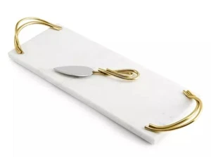 Michael AramCalla Lily Small Cheese Board with Spreader - Picture 1 of 16