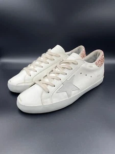 Golden Goose Super Star Gold Glitter Low-Top Sneaker Gr. 41 EU - Bild 1 von 17