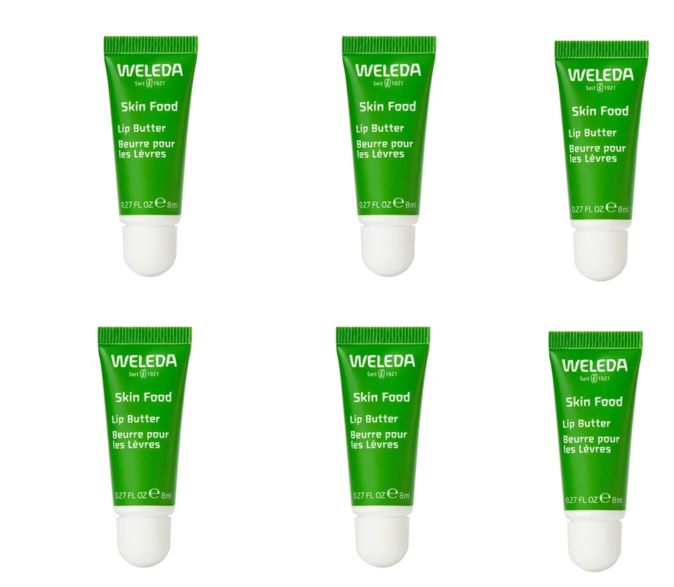 Mantequilla para labios Skin Food 0,27 OZ de Weleda ***** PAQUETE DE 6****** Foto 1 de 1