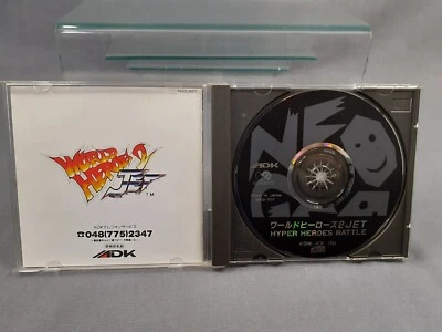 SNK NEO GEO CD NGCD World Heroes 2 Jet Japanese version boxed - Image 1 of 3