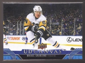 2023-24 Upper Deck Series 2 Mikael Granlund UD Canvas #C182 Pittsburgh Penguins - Picture 1 of 2