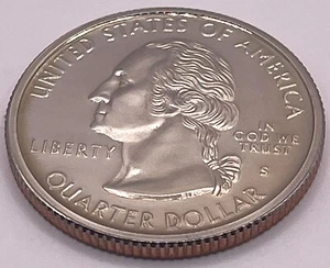 1999 S Washington Quarter 25C - Proof - State Quarter - NEW JERSEY (SKU 157) - Picture 1 of 2