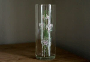 Clear Pasabahce Vase, Cylinder Glass Vase, Mid Century Modern Glass, Floral Vase - Picture 1 of 7
