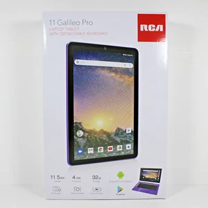 RCA 11 Galileo Pro 32GB Wi-Fi 11.5 inch Tablet w/ Detachable Keyboard Purple - Picture 1 of 12