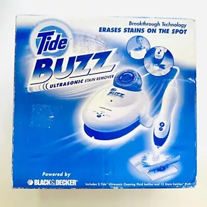 TIDE BUZZ SMACCHIATORE AD ULTRASUONI con fluido detergente Black & Decker LAVANDERIA - Foto 1 di 9
