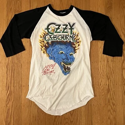 Vintage Ozzy Osbourne 1984 Tour Single Stitch Tee Shirt  - Image 1 of 4