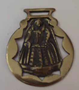 Queen Elizabeth I vintage Horse Brass UK  #1 - Picture 1 of 1