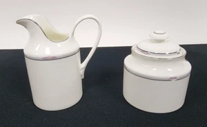 Royal Doulton China SIMPLICITY H5112 Creamer & Sugar Bowl Set Free S&H - Picture 1 of 9