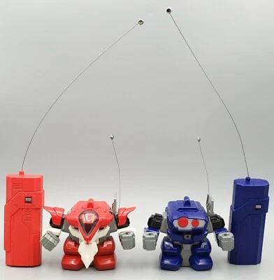 Vintage Battle Drones BATTLING ROBOTS Remote Control Toymax 1998 - Image 1 of 4