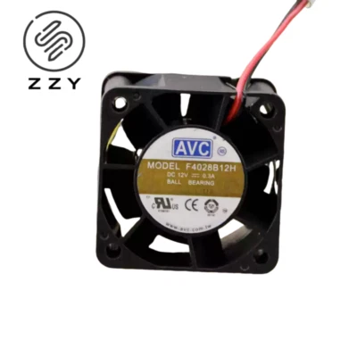 1 New PCS AVC F4028B12H New Packaging Cooling Fan 4028 4CM 4cm 12V 0.3A CPU Fan - Image 1 of 4