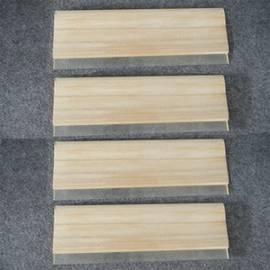 4 pcs Screen Printing Wood Squeegee13" /33cm Water Squeegee 65 Durometer - Picture 1 of 1